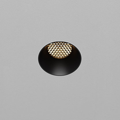 Maytoni Dip LED 50° süllyesztett kör alakú lámpa, fekete
