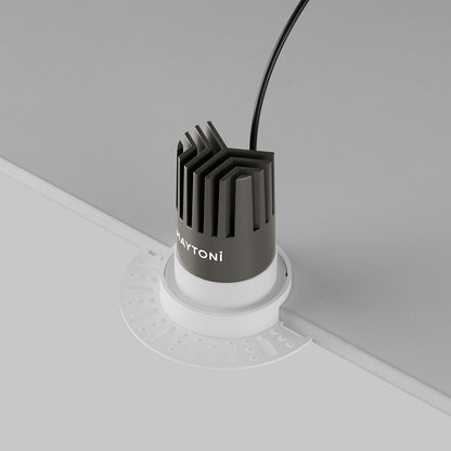 Maytoni Dip LED 50° süllyesztett kör alakú lámpa, fehér