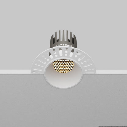 Maytoni Dip LED 50° süllyesztett kör alakú lámpa, fehér