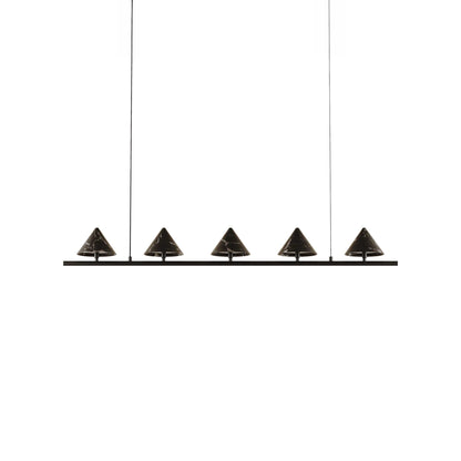 Aromas Anza LED mramorové závěsné svítidlo lustr