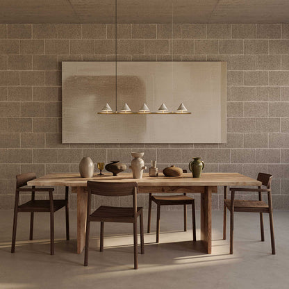 Aromas Anza LED mramorové závěsné svítidlo lustr