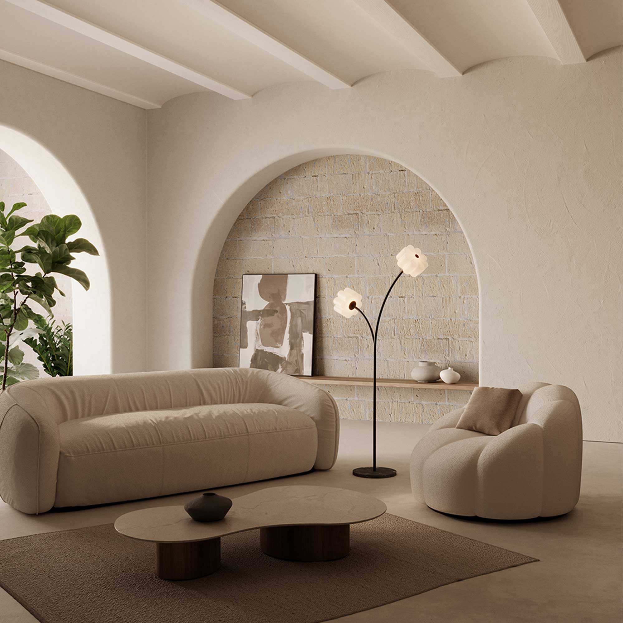 Aromas Flow LED stojací svítidlo