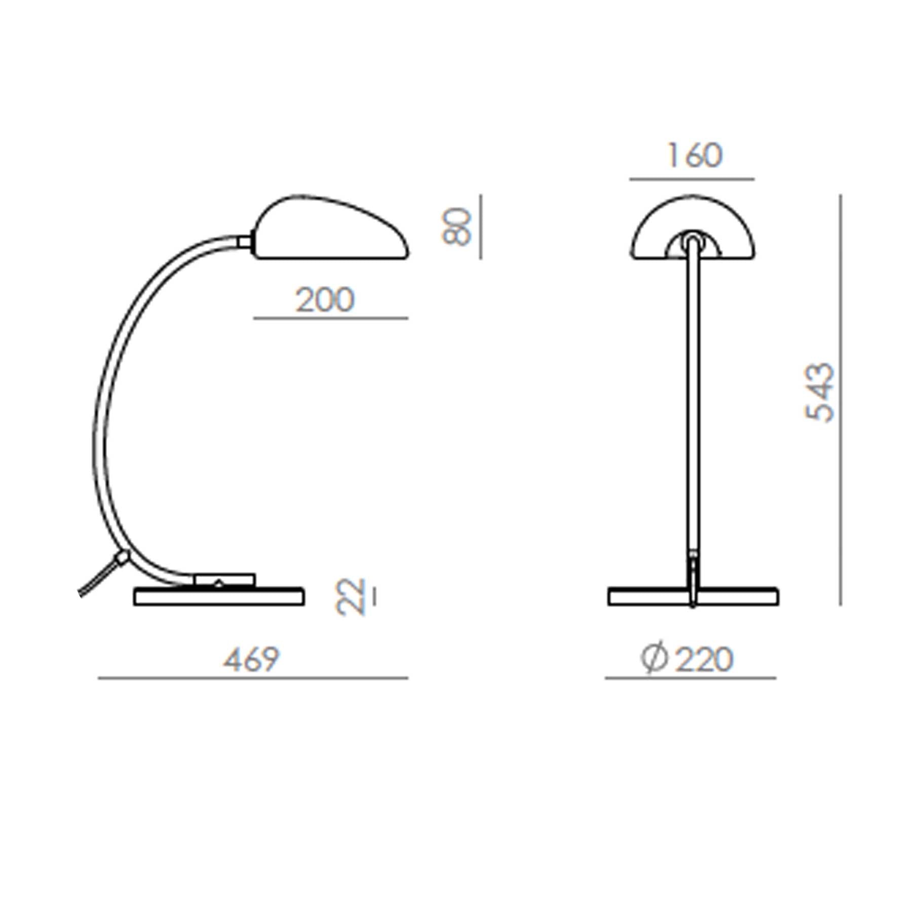 Aromas Kezo G9 stolní svítidlo