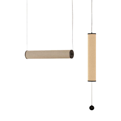 Aromas Nooi L T8 závěsné svítidlo lněné