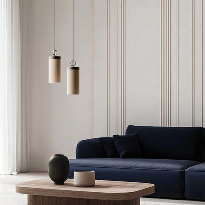 Aromas Nooi T8 závěsné svítidlo lněné