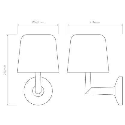 Astro Ella Wall nástěnné svítidlo