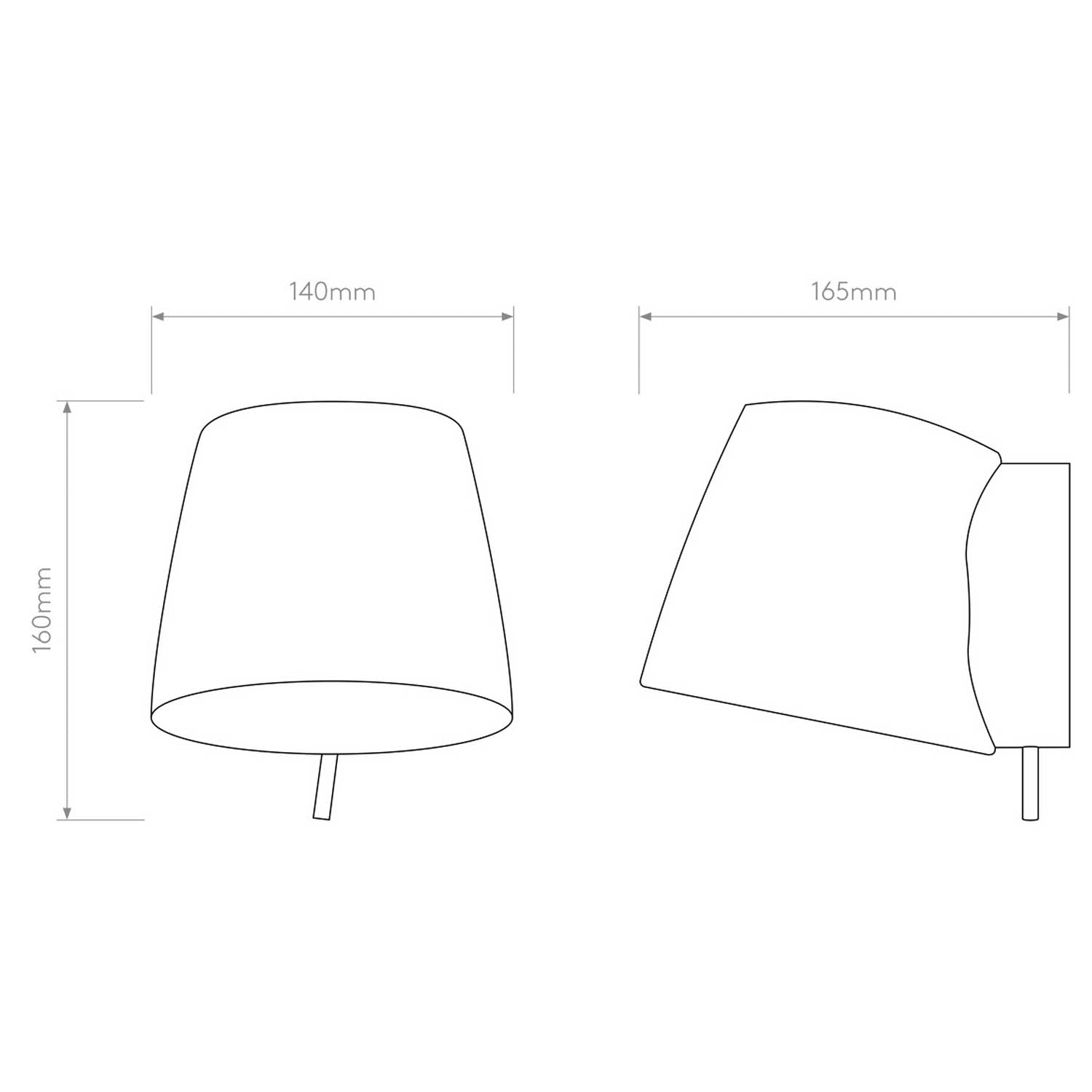 Astro Imari E27 nástěnné svítidlo