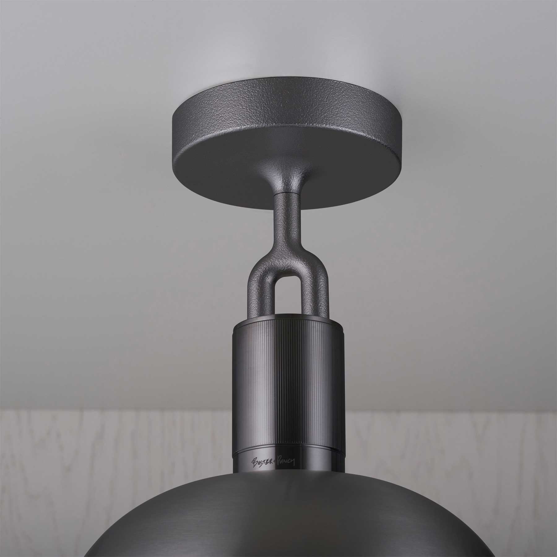 Buster & Punch Forked Globe Shade E27 stropní opálové svítidlo