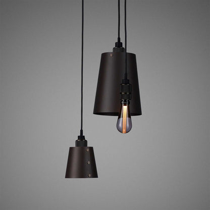 Buster & Punch HOOKED Mix E27 grafitové závěsné svítidlo