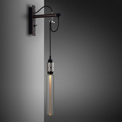 Buster & Punch E27 HOOKED nástěnné grafitové svítidlo