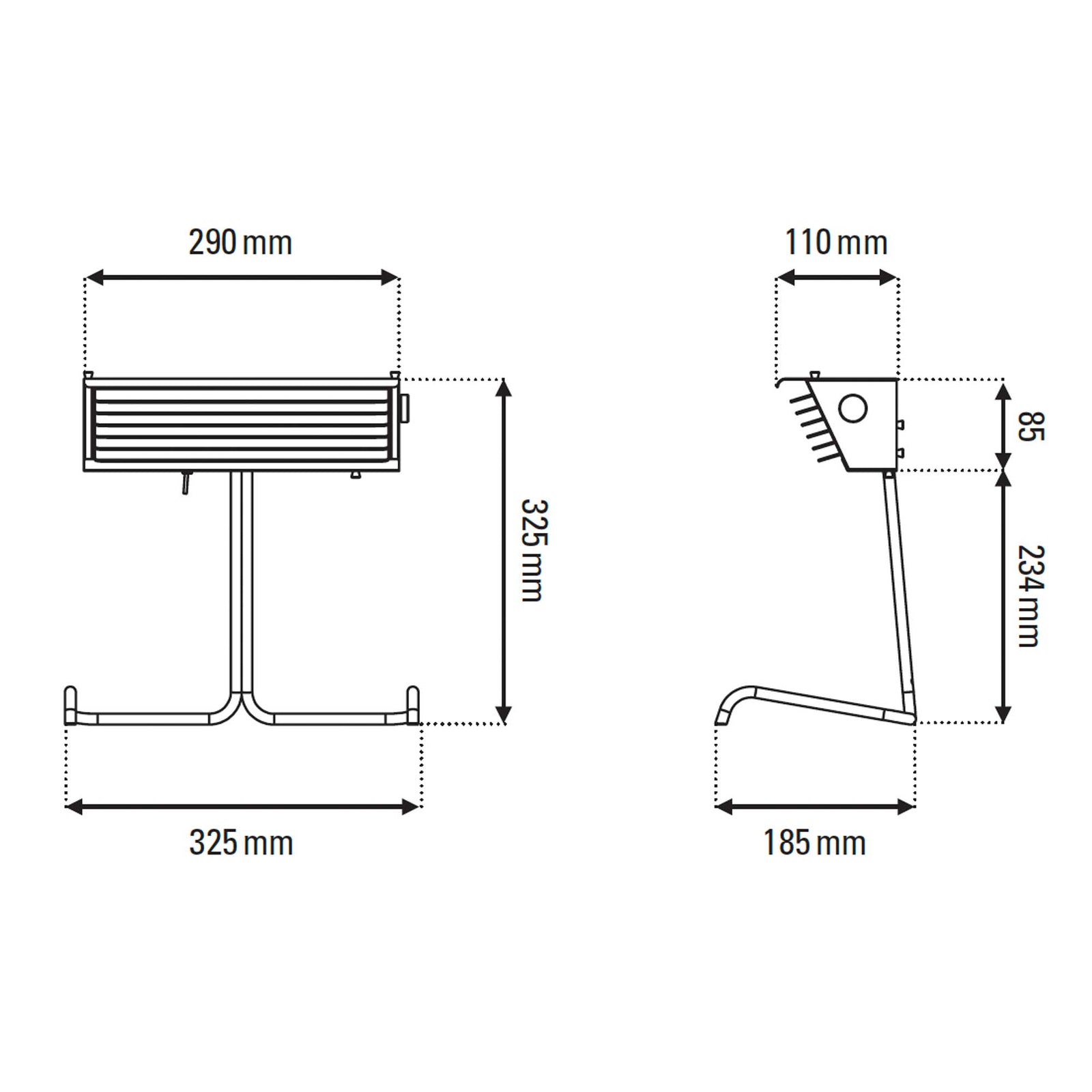 DCW éditions Biny LED asztali lámpa