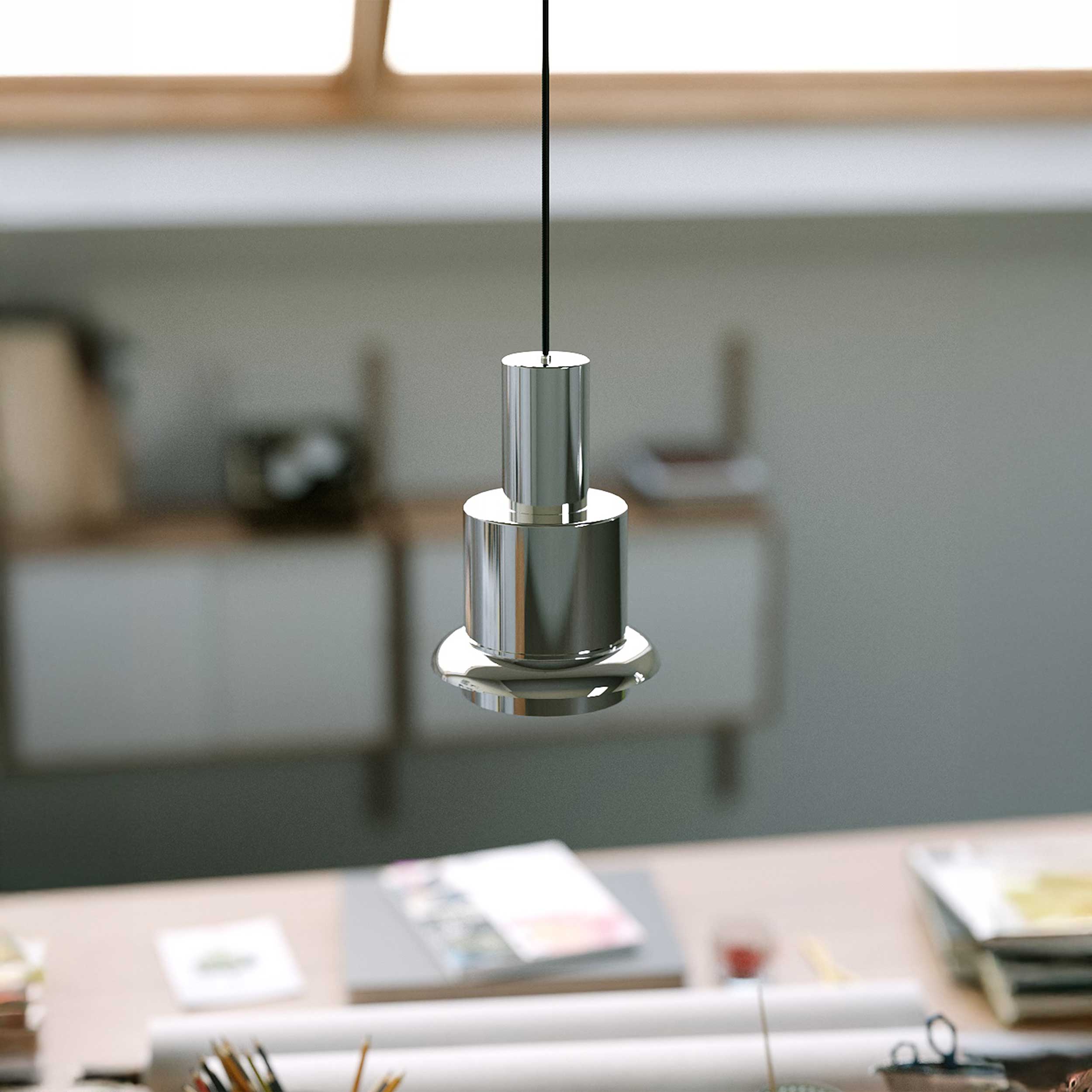 DCW éditions Chaumont L E27 függő lámpatest