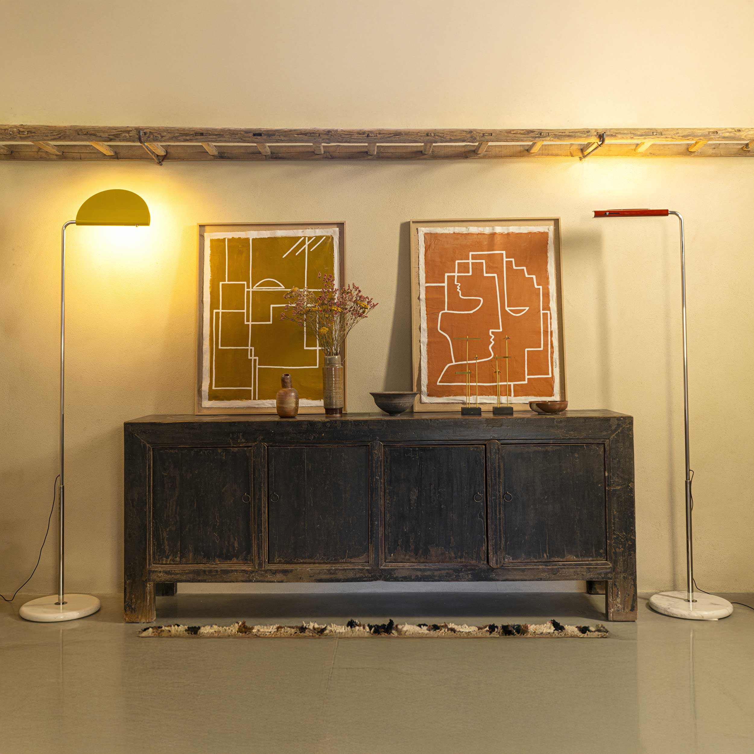 DCW éditions Mezzaluna LED állólámpa