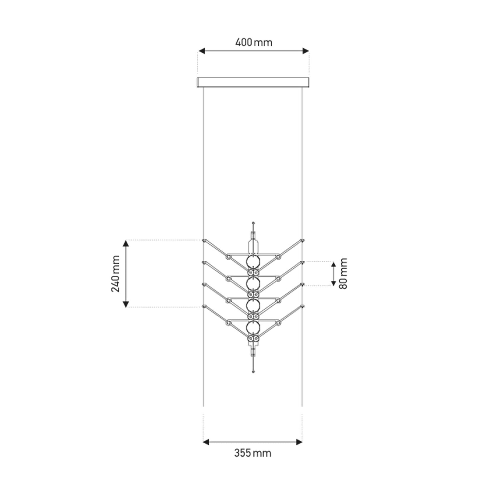 DCW éditions VVV LED-es függőlámpa