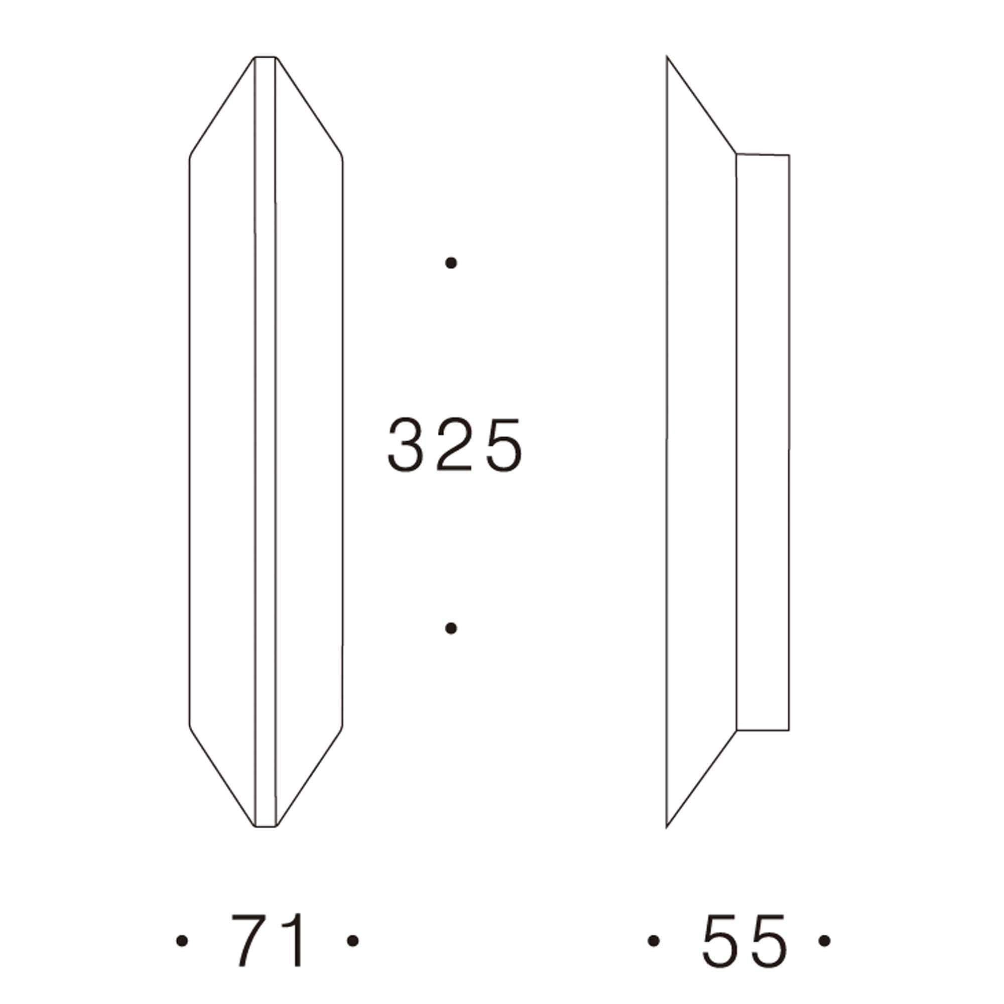 Duaro LED nástěnné svítidlo Ra>90