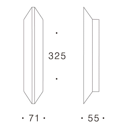 Duaro LED nástěnné svítidlo Ra>90
