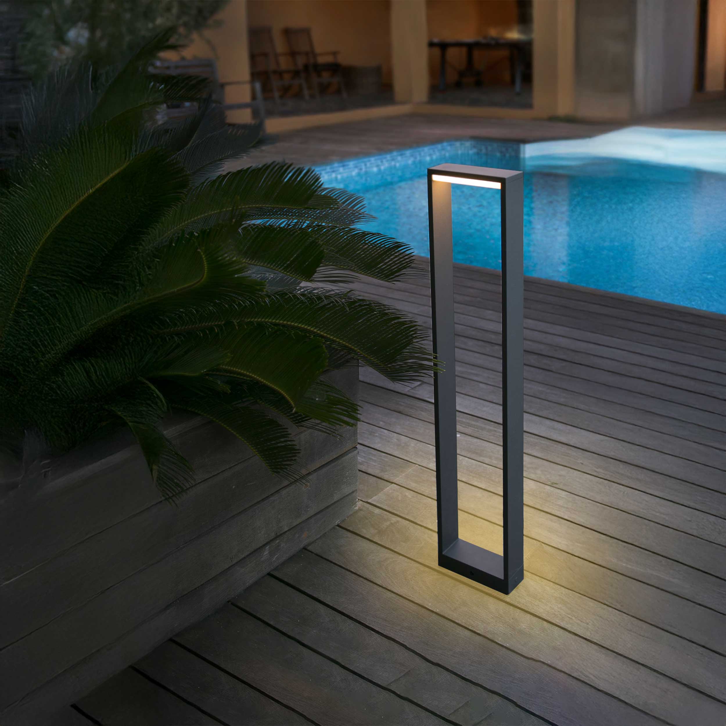 Faro Alp LED column exterior light IP54