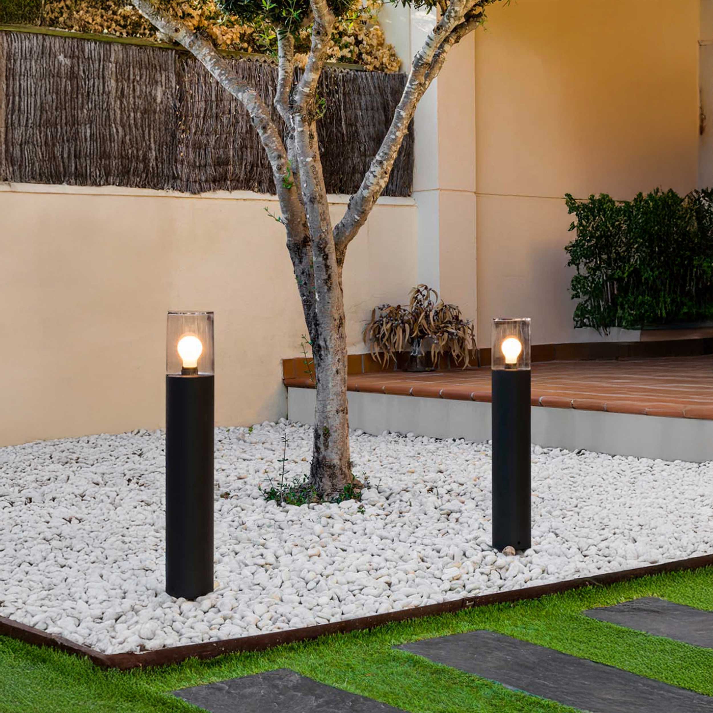 Faro Brume LED glass ceiling light IP44