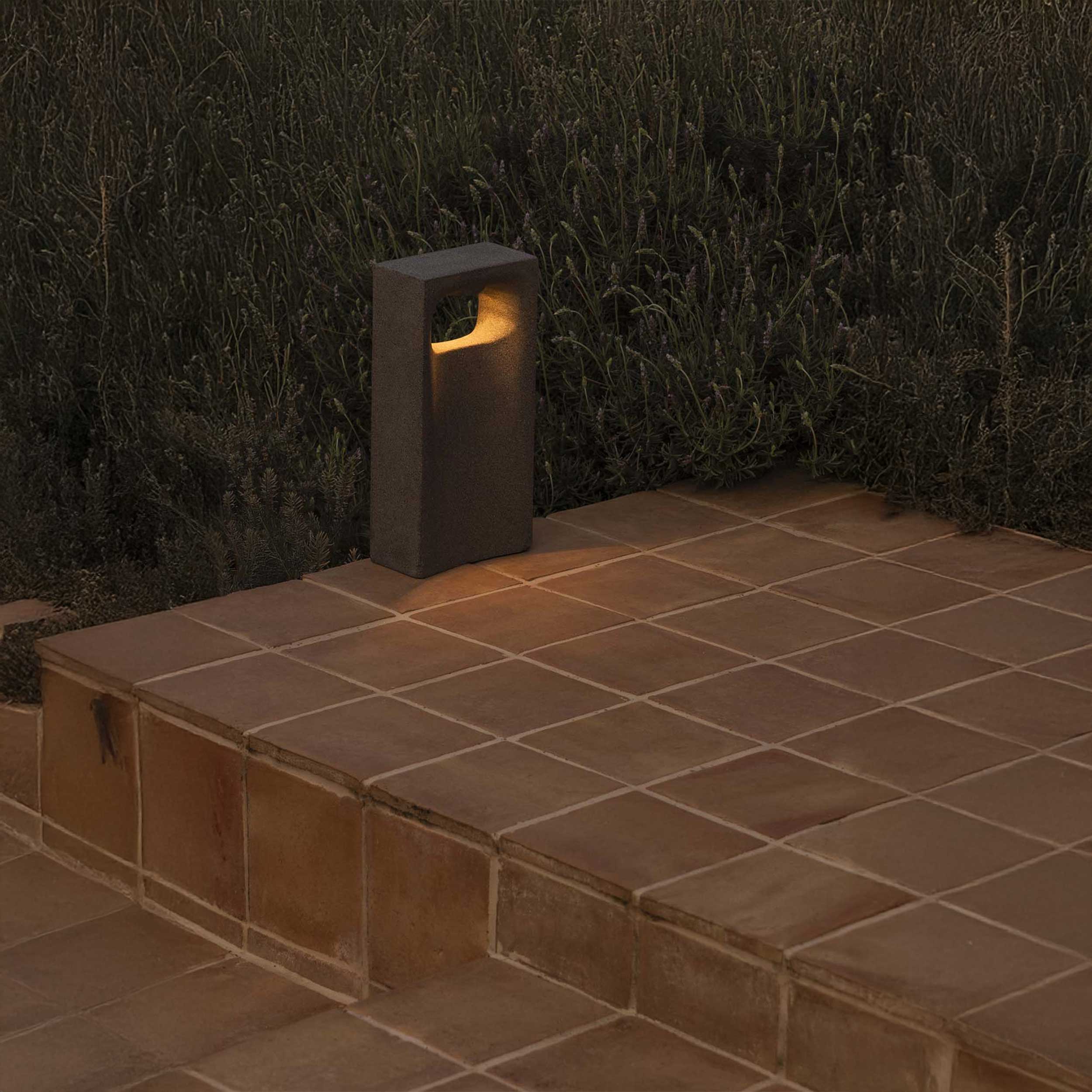 Faro Brume LED glass ceiling light IP44