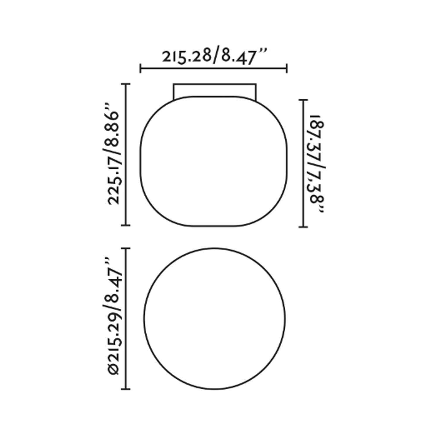 Faro Amelia stropní svítidlo IP44