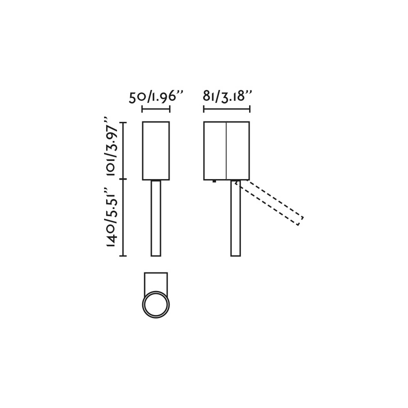 Faro Dante LED fali lámpa