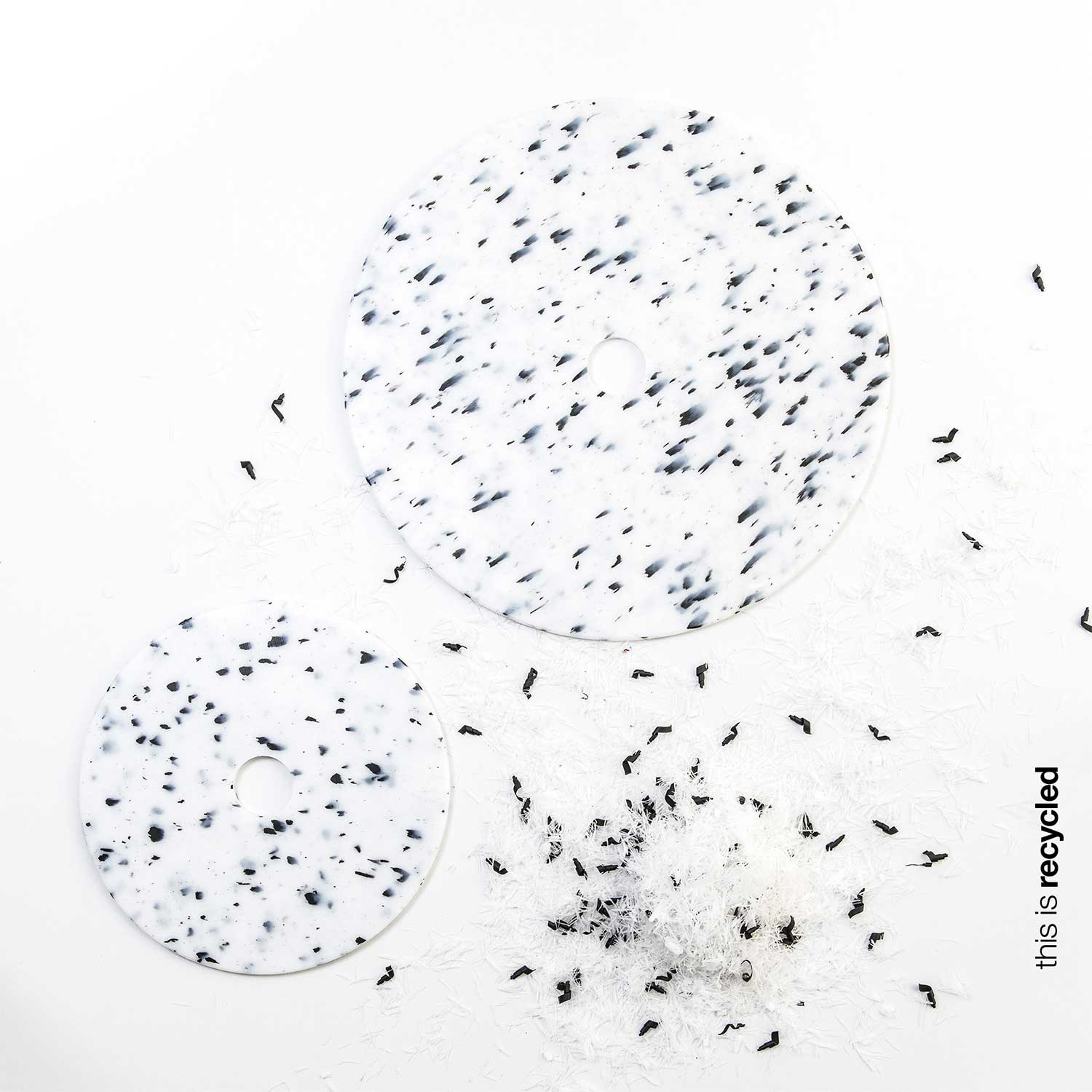 Faro Confetti E27 závěsné svítidlo z recyklovaného materiálu