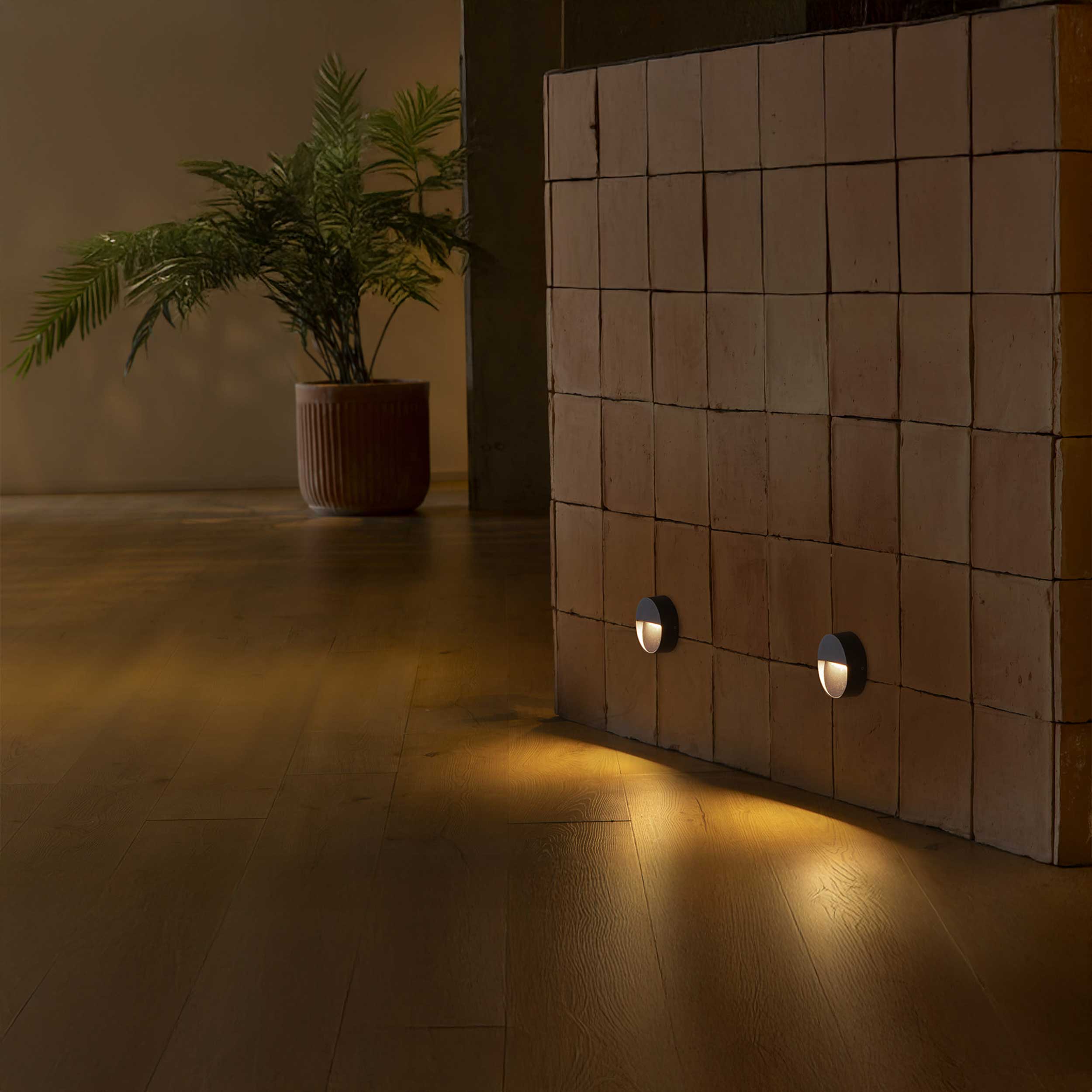 Faro Dune LED kör alakú fali lámpa IP65