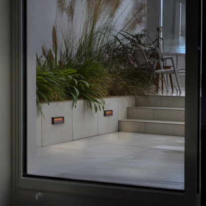 Faro Dune LED négyszögletes falilámpa IP65