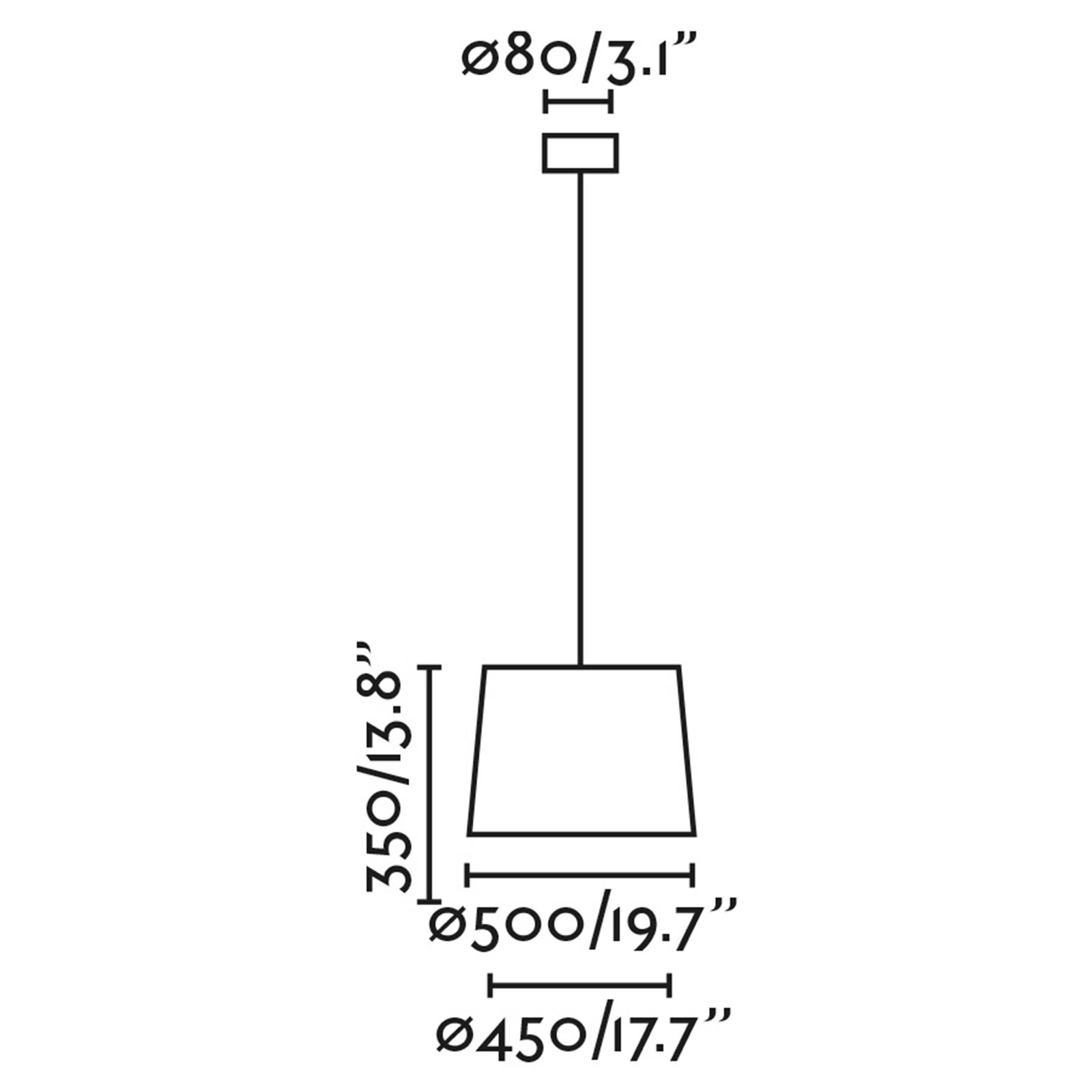 Faro Samba E27 függőlámpa