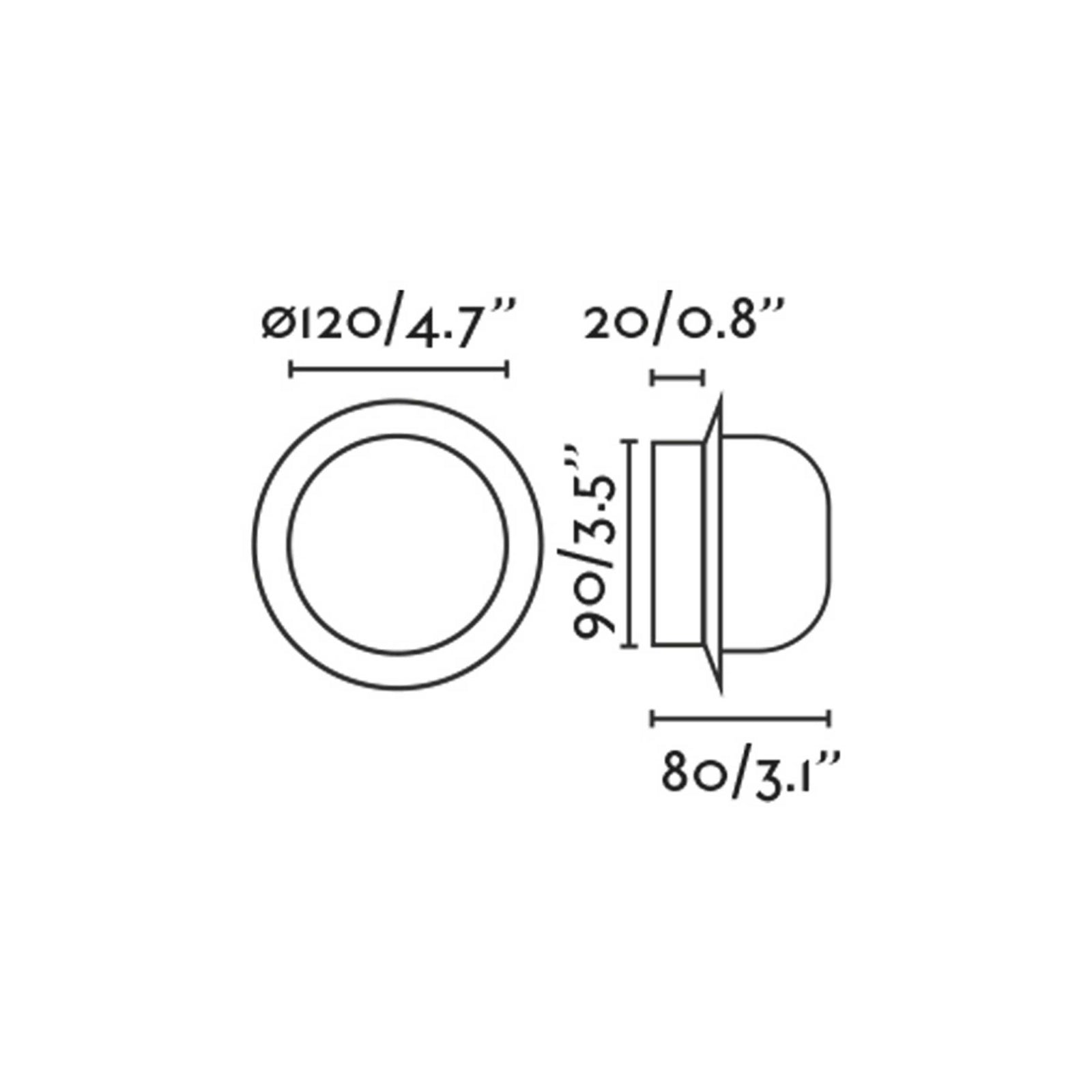 Faro May LED-es IP44-es LED-es downlight