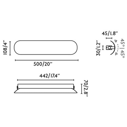 Faro Berni E27 wall light