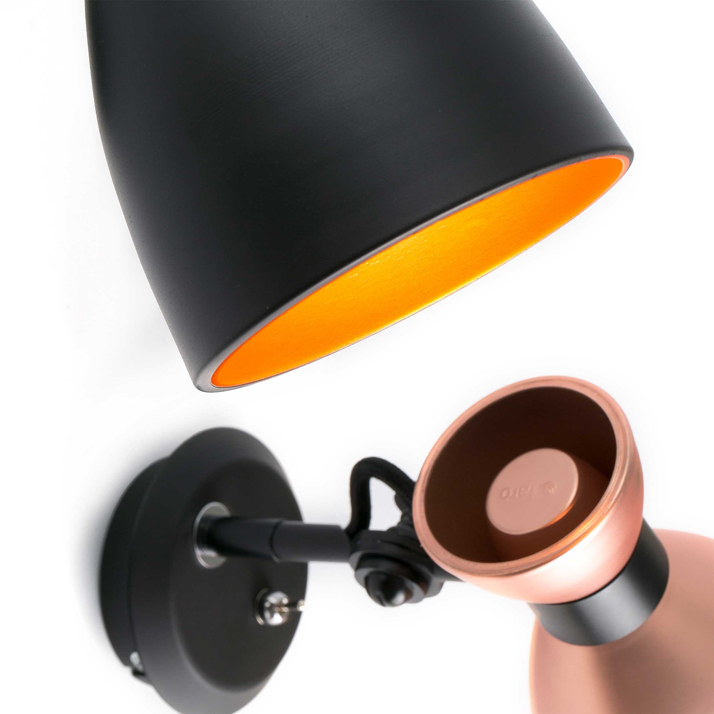 Faro Retro E14 fali lámpa