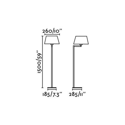 Faro Artis E27 állólámpa