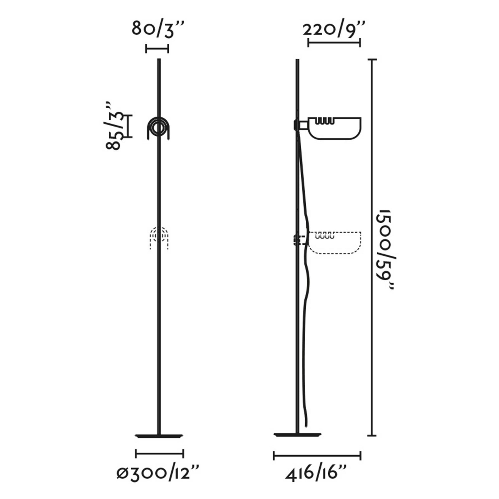 Faro Martinica E27 állólámpa