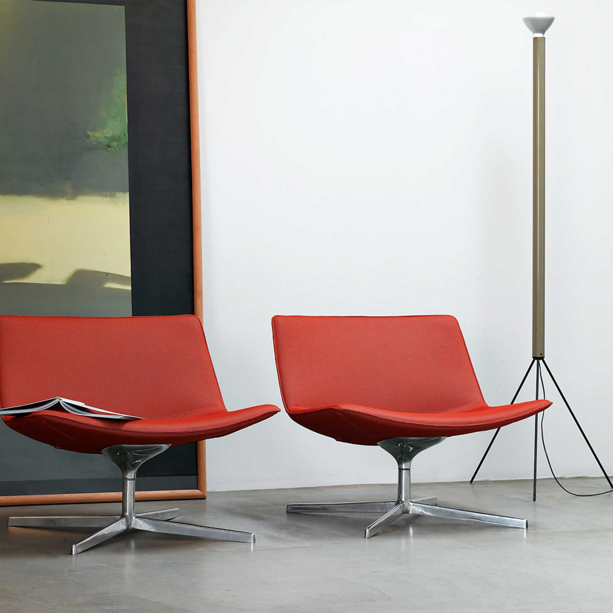 Flos Luminator E27 ikonická stojací lampa