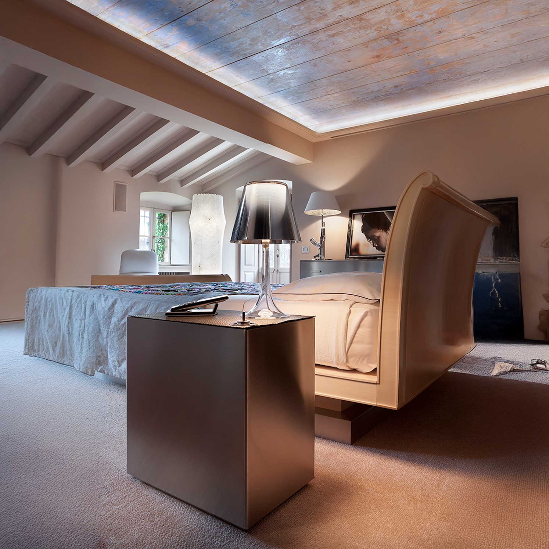 Flos Miss K E27 stolní skleněné svítidlo