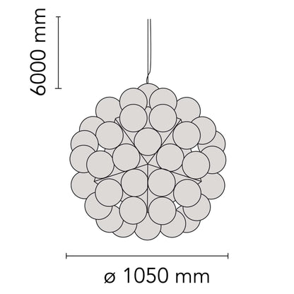 Flos Taraxacum 88 E27 závěsné svítidlo