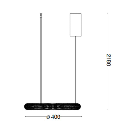 Ideális lux Miracle LED-es függő lineáris lámpatest