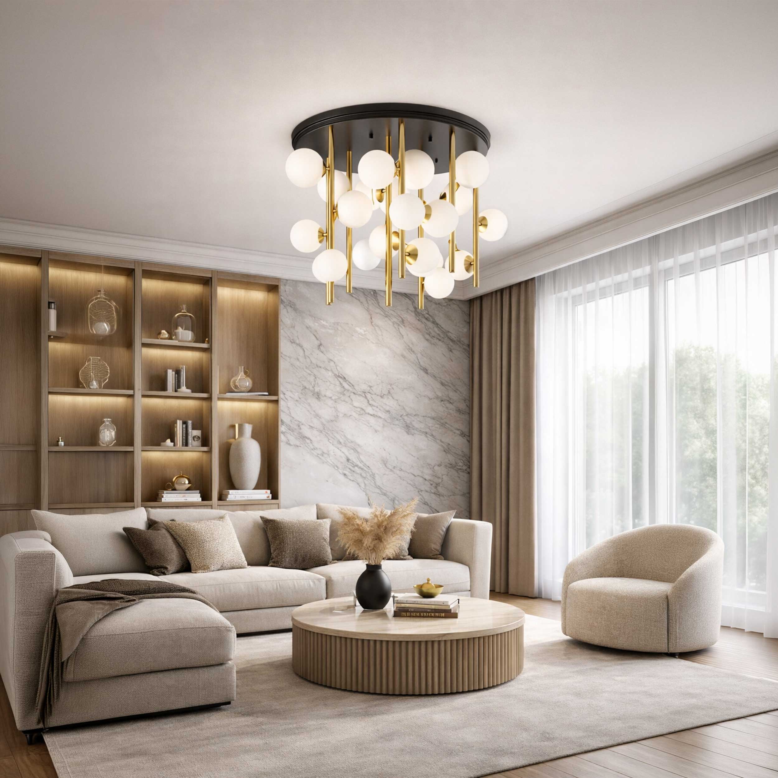 Ideal lux Perlage G9 függő mennyezeti lámpatest