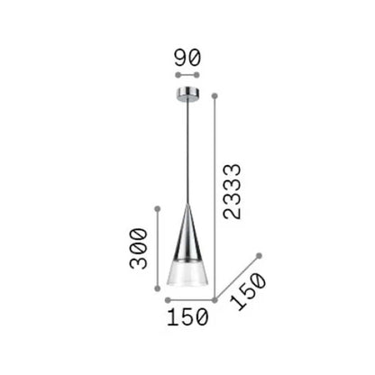 Ideal Lux Cono GU10 závěsné svítidlo