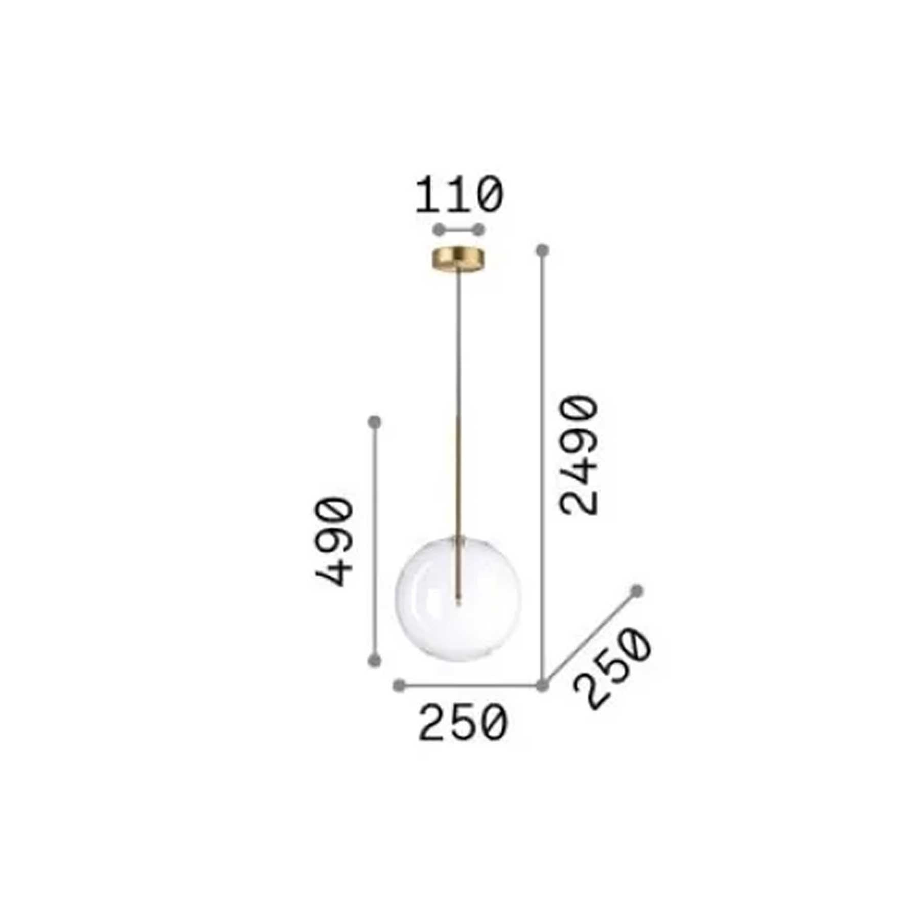 Ideal Lux Equinoxe G4 závěsné svítidlo