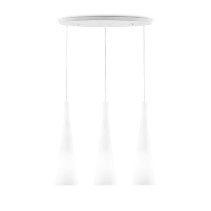 Ideal Lux Milk E27 závěsné skleněné svítidlo