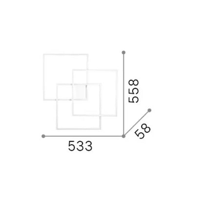 Ideal lux Frame LED stropní svítidlo
