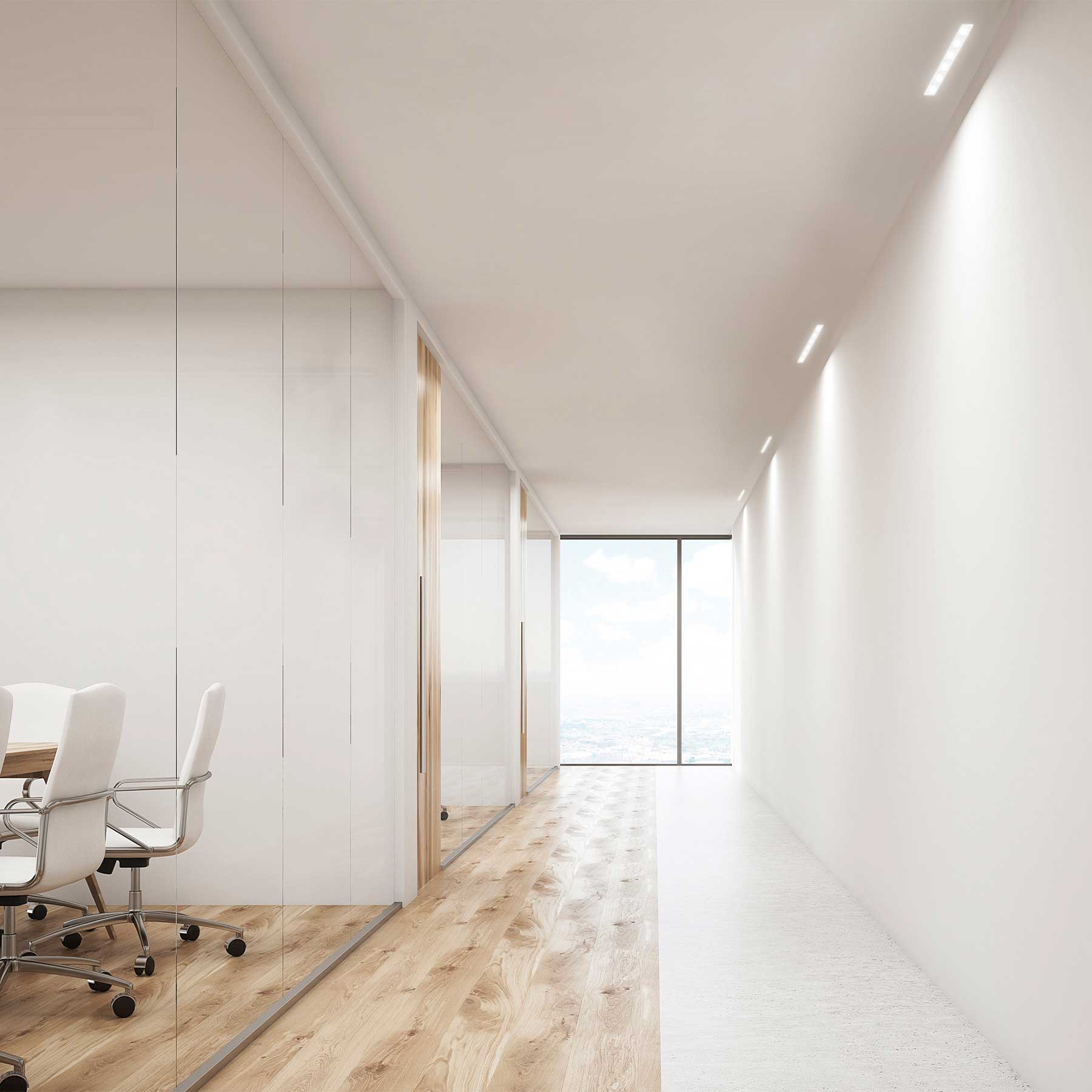 Indeluz Sigma M Trimless LED zápustné liniové svítidlo