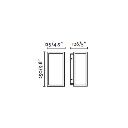 Faro Kela LED kültéri fali lámpa IP54
