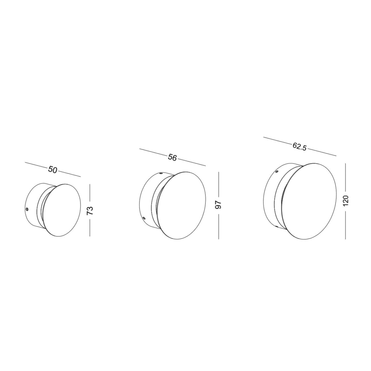 Puck Thick LED přisazené svítidlo