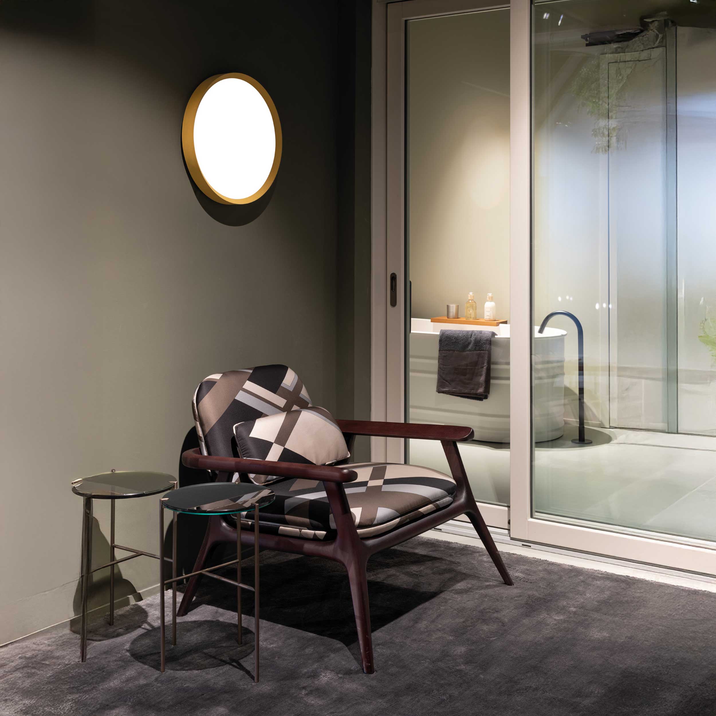 Lombardo Flo T LED circular light IP20 IK06