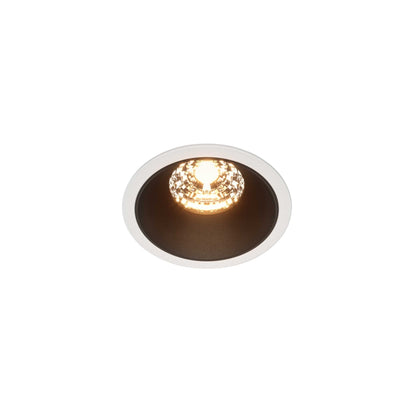Maytoni Alfa LED 36° süllyesztett kör alakú lámpa, fekete