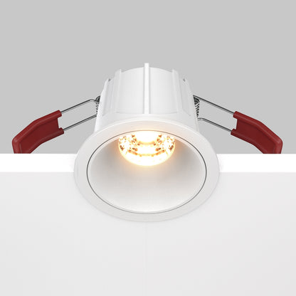 Maytoni Alfa LED 36° süllyesztett kör alakú lámpa, fehér