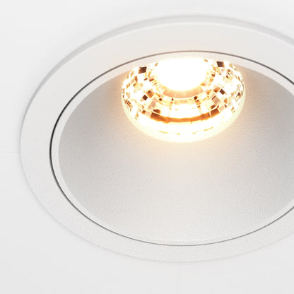 Maytoni Alfa LED 36° süllyesztett kör alakú lámpa, fehér
